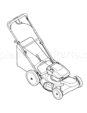 Page D Diagram and Parts List for 12AV566M055 2008 Yard Man Lawn Mower